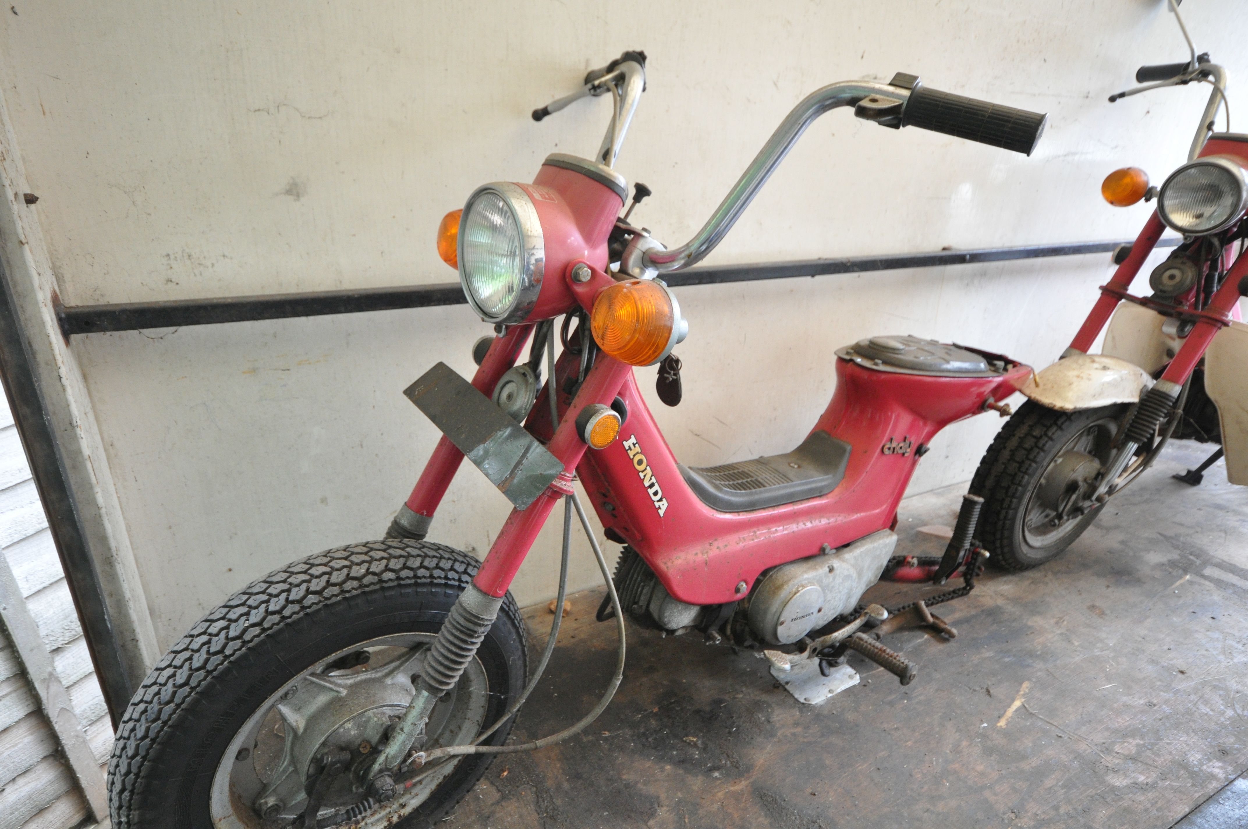 A 1976 HONDA CHALY - OEH 22P - This moped registered in June 1976, it has a 72cc petrol engine, No - Image 13 of 18