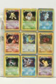 NEAR COMPLETE POKEMON TEAM ROCKET SET, includes all cards except Meowth 62/82 and Here Comes Team