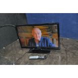 A TECHWOOD 22FHLEDDVD TV with remote (PAT pass and working)