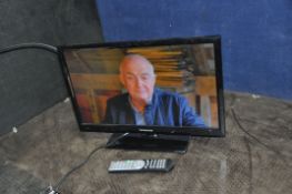 A TECHWOOD 22FHLEDDVD TV with remote (PAT pass and working)