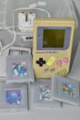 NINTENDO GAME BOY AND GAMES, includes Tetris, Super Mario Land, Paperboy, Othello and Alleyway,