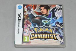 POKEMON CONQUEST NINTENDO DS GAME, complete in box, tested and is in working condition