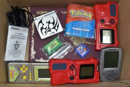 NINTENDO GAMEBOY ADVANCE WITH POKEMON LEAF GREEN AND OTHER ITEMS, includes a Gameboy Advance SP (