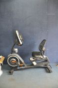 A NORDIC CROSS COMMERCIAL VR21 EXERCISE MACHINE with power supply, digital read out (PAT pass and