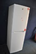 A HOOVER WZ75Y FRIDGE FREEZER width 54 cm x depth 55cm x height 172cm (PAT pass and working at 3 and