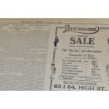 THE TAMWORTH HERALD, An Archive of The Tamworth Herald Newspaper from 1927, the newspapers are bound