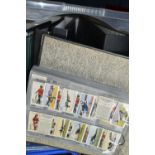 CIGARETTE CARDS, Five Albums containing a miscellaneous collection of sets, part sets and odds,