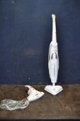 AN EASY HOME FLOOR STEAMER and a Pifco handheld vacuum cleaner (both PAT pass and working) (2)