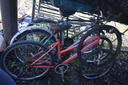 THREE TOWNSEND BICYCLES, comprising an Arctica, a Mercury and a Cherise, along with a spare tyre (