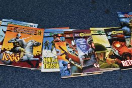 ONE BOX OF COMMANDO MAGAZINES, issues 5200-5399 complete