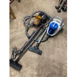A HOOVERSPIRIT 2000W VACUUM CLEANER (PAT pass and working) together with a Dyson DC38 vacuum cleaner