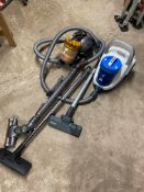 A HOOVERSPIRIT 2000W VACUUM CLEANER (PAT pass and working) together with a Dyson DC38 vacuum cleaner
