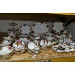 A QUANTITY OF ROYAL ALBERT 'OLD COUNTRY ROSES' PATTERN DINNERWARE, comprising an oval dinner