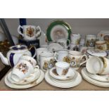 A LARGE COLLECTION OF ROYAL COMMEMORATIVE GIFTWARE, comprising The Queen Mother's 100th birthday,