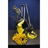 A KARCHER K7 PREMIUM FULL CONTROL PLUS PRESSURE WASHER with lance and accessories (PAT Pass, not