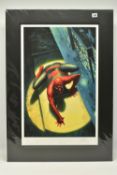 ALEX ROSS (AMERICAN CONTEMPORARY) THE SPECTACULAR SPIDER-MAN', a signed limited edition print
