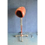 A VINTAGE EUGENE STANDING HAIR DRYER, SERIAL M2307 (PAT Fail due to uninsulated plug)