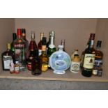 ALCOHOL, A Mixed Collection of Whisky, Wine and Spirits to include one bottle of Jameson Irish