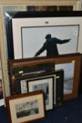 A SMALL QUANTITY OF PICTURES AND PRINTS ETC, to include an Alexander Millar open edition print '