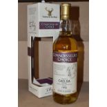 SINGLE MALT, One Bottle of CONNOISSEURS CHOICE CAOL ILA, distilled 1996, bottled 2008, 43% vol,