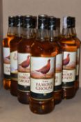 BLENDED WHISKY, Ten One Litre Bottles of The Famous Grouse Blended Scotch Whisky, fill levels mid-