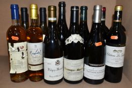 WINE, Twelve Bottles of French Wine comprising one bottle of Chassange-Montrachet Premier Cru-En