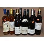 WINE, Twelve Bottles of French Wine comprising one bottle of Chassange-Montrachet Premier Cru-En