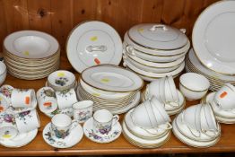 A SIXTY SEVEN PIECE ROYAL WORCESTER VICEROY PART DINNER SERVICE, AND OTHER WORCESTER ITEMS, the