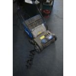 A MAC ALISTER MRS1400 LAWN RAKER AND SCARIFIER (condition - dirty, PAT pass and working)