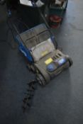 A MAC ALISTER MRS1400 LAWN RAKER AND SCARIFIER (condition - dirty, PAT pass and working)
