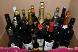 WINE & SPIRIT, A Collection of twenty bottles of Alcohol comprising six bottles of Red Wine