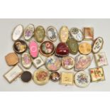 ASSORTED PILL BOXES, to include twenty eight pill boxes of various designs (condition report: