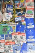 A QUANTITY OF ASSORTED FOOTBALL PROGRAMMES, majority 1950's to 1970's, assorted teams including