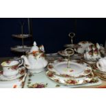 A GROUP OF ROYAL ALBERT 'OLD COUNTRY ROSES' TEA AND COFFEE WARE, comprising a coffee pot (marked