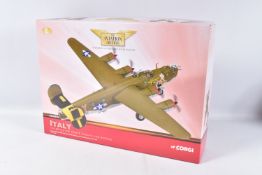 A BOXED CORGI BATTLE FOR MONTE CONSOLIDATED B-24H LIBERATOR SCALE 1:72 MODEL AIRCRAFT, numbered