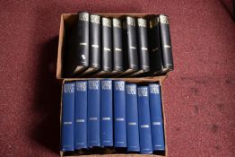 A COMPLETE SIXTEEN VOLUMES OF PURNELLS HISTORY OF WWI AND WWII, all appear to be in good