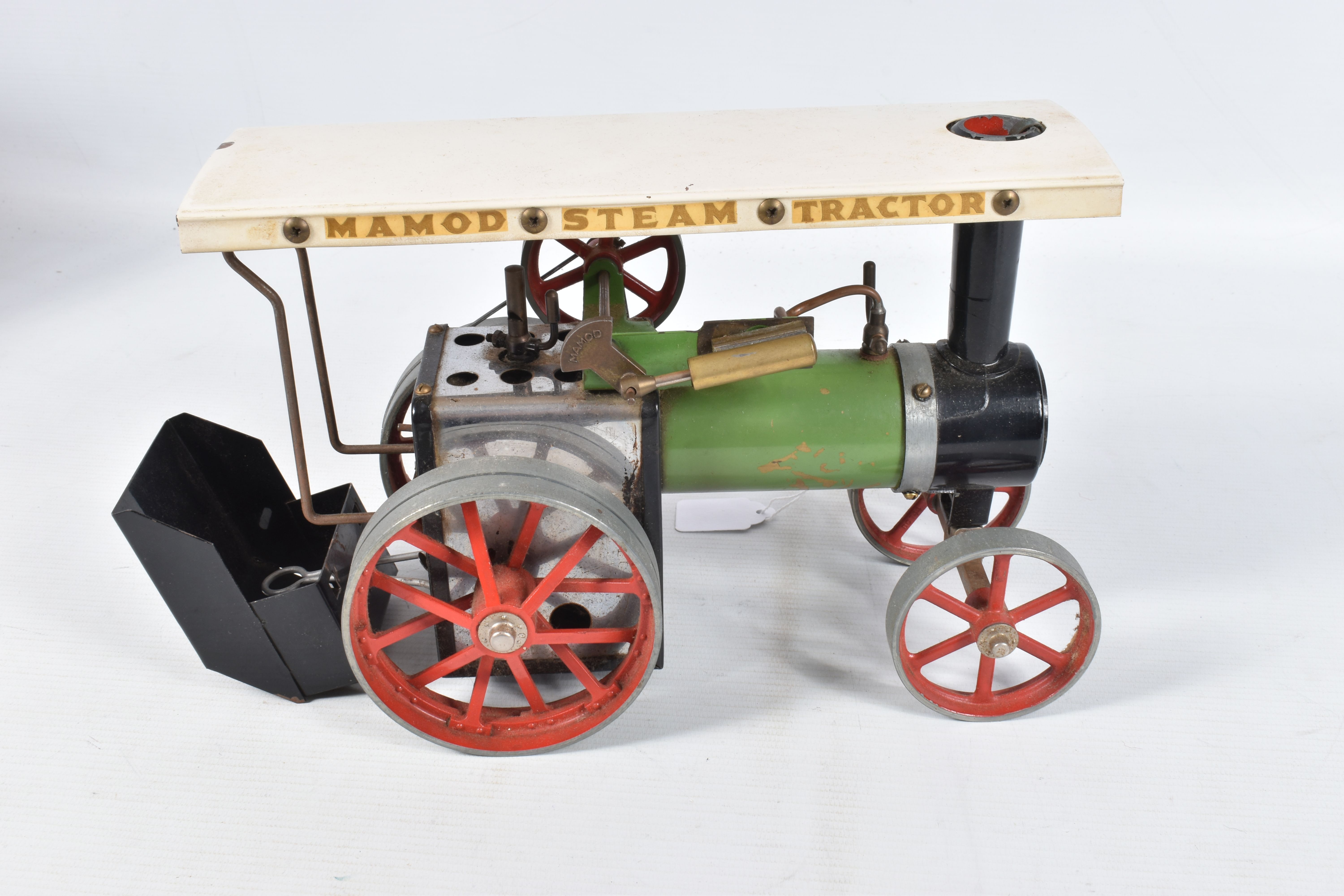 A BOXED MAMOD LIVE STEAM TRACTION ENGINE, No.TE1, not tested, has been fired up but would appear not - Image 5 of 7