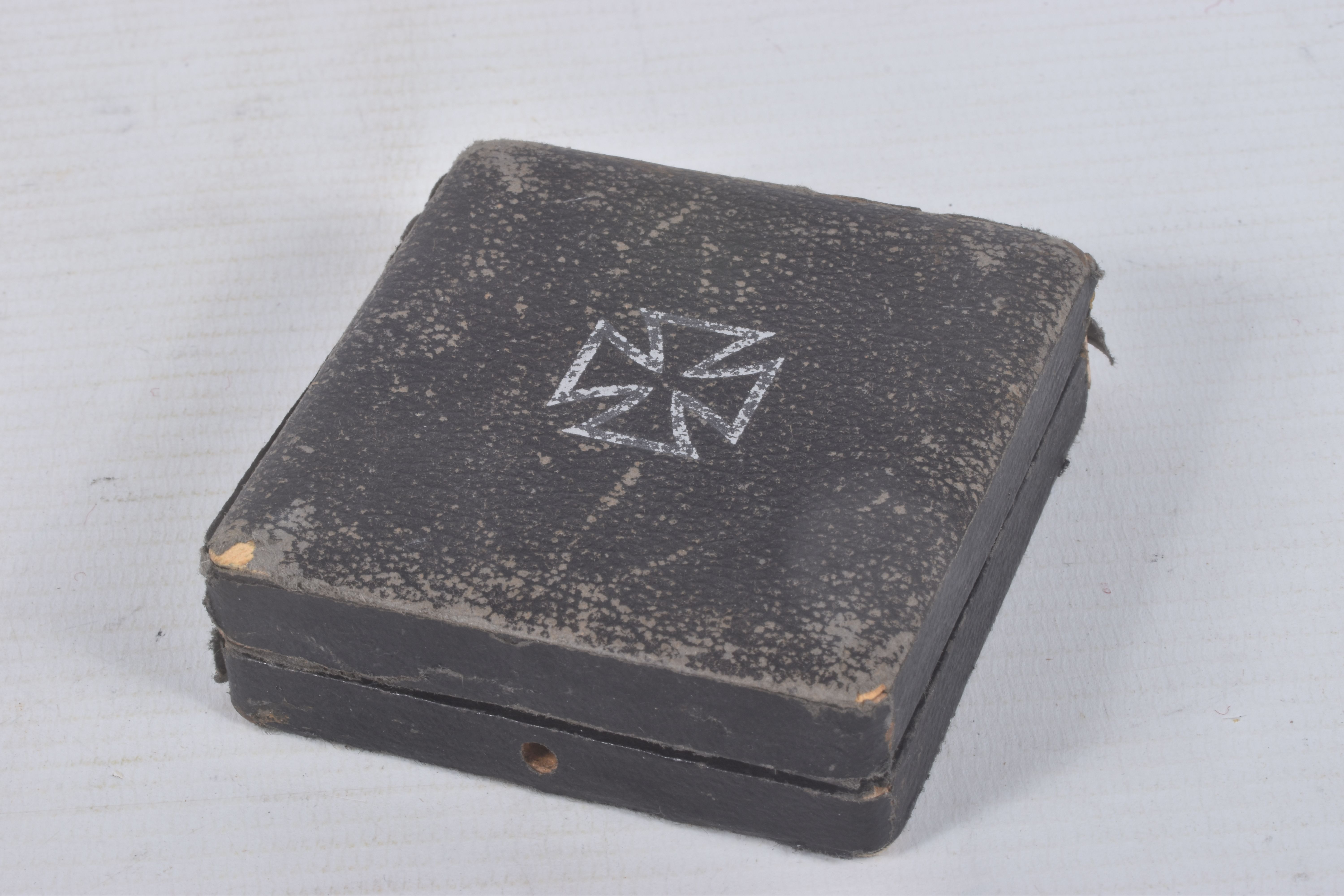 A CASED WWII FIRST CLASS GERMAN IRON CROSS, the iron cross has a magnetic centre and the pin is - Image 15 of 18