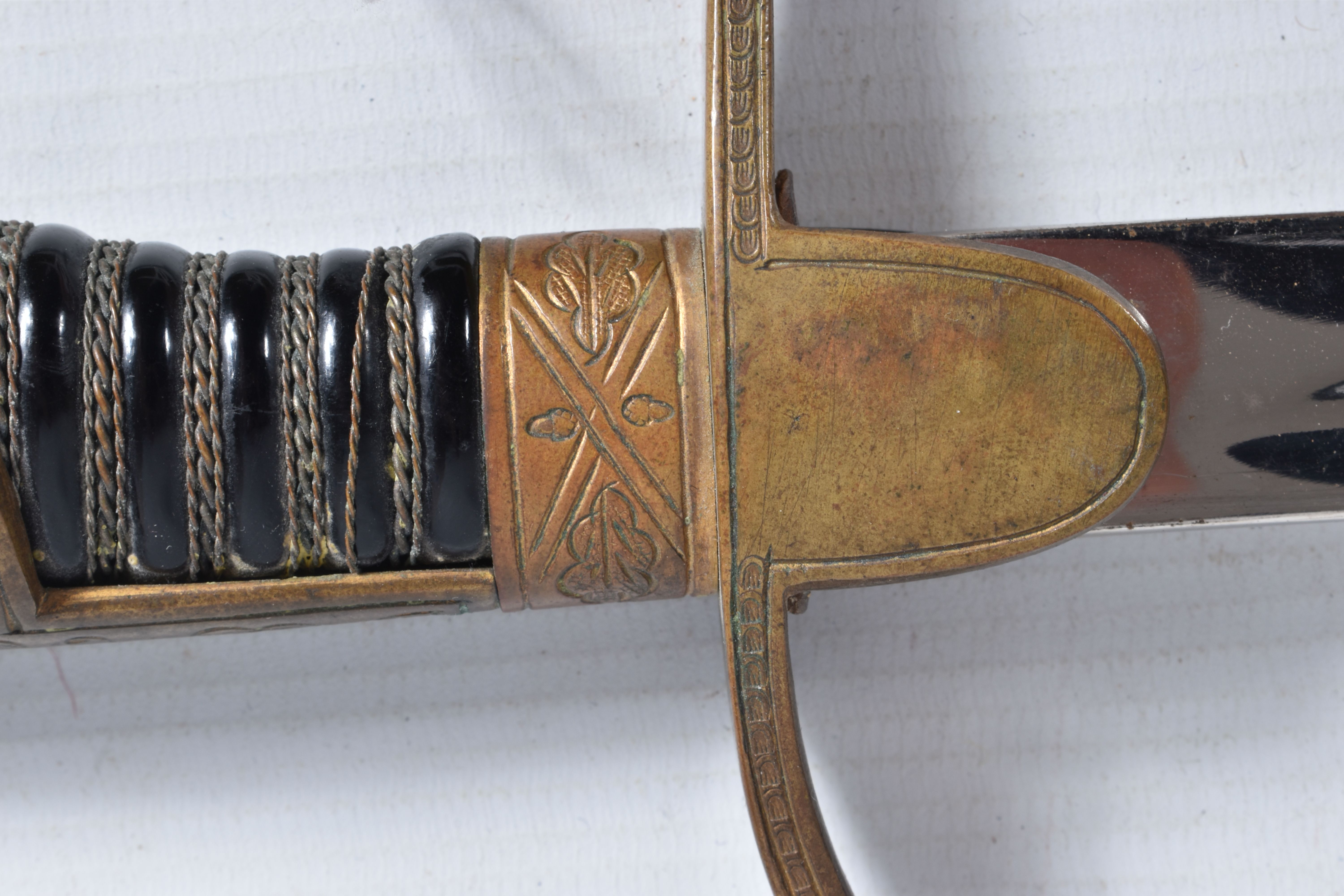 A GERMAN ARMY OFFICERS SWORD MADE BY WKC, the blade is un-etched, the knights head and WKC makers - Image 17 of 30