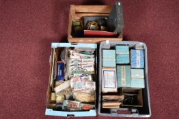 A QUANTITY OF SEALED AIRFIX OO/HO GAUGE MODEL RAILWAY LINESIDE BUILDING AND ACCESSORY KITS, majority