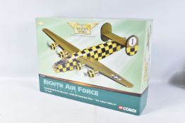 A BOXED CORGI EIGHTH AIR FORCE CONSOLIDATED B-24D LIBERATOR YOU CAWN'T MISS IT SCALE 1:72 MODEL