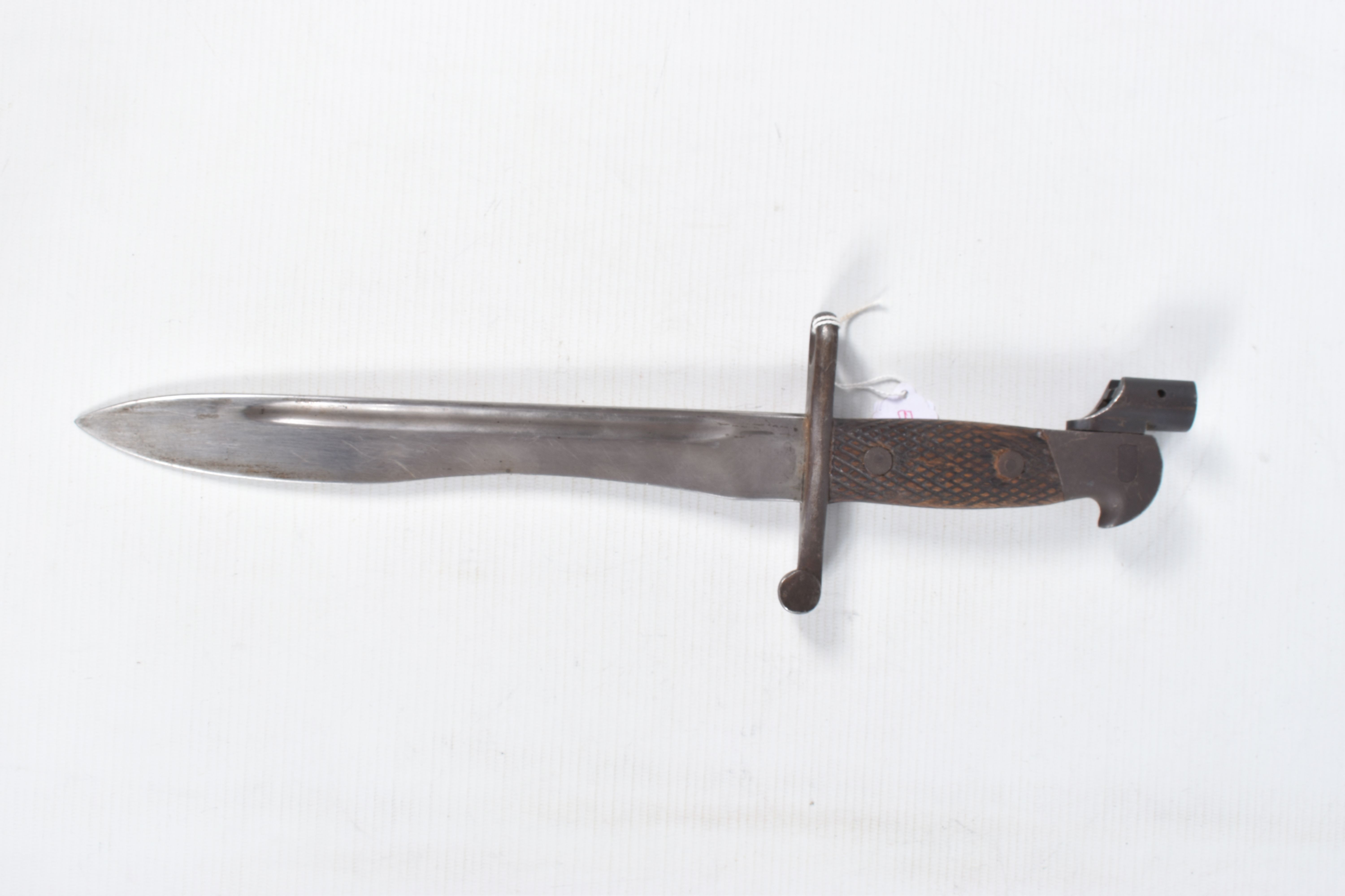 A SPANISH MAUSER BAYONET, this has a bolo blade and it has a faint Toledo stamp on it and the - Image 13 of 25