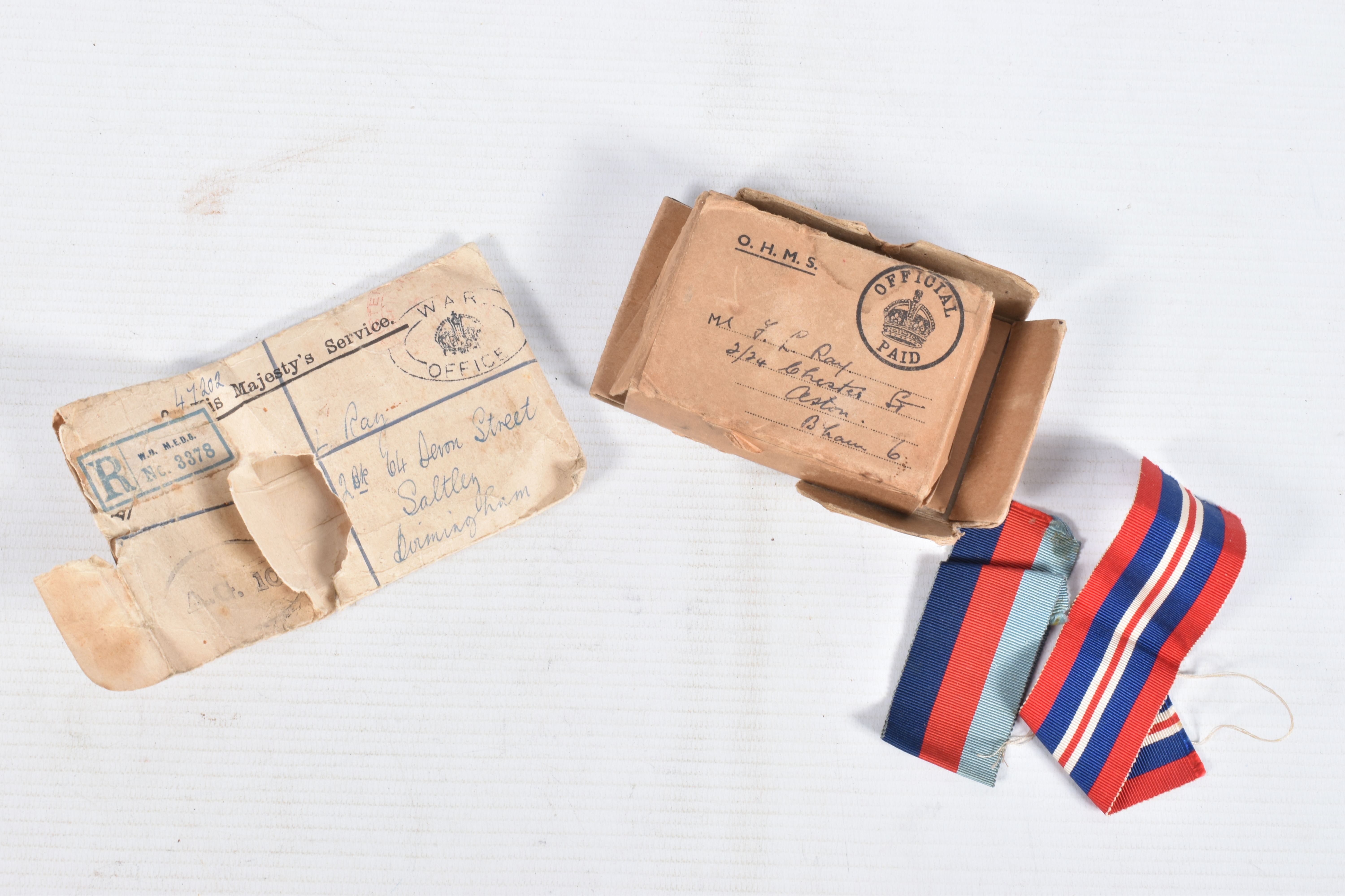 AN INTERESTING FAMILY GROUP OF WWI AND WWII MEDALS AND PHOTOGRAPHS, the medals consist of a 1914 - Image 8 of 21