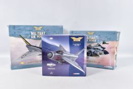 THREE BOXED CORGI CLASSICS AVIATION ARCHIVE MODELS, all 1/72 scale, Military Airpower English