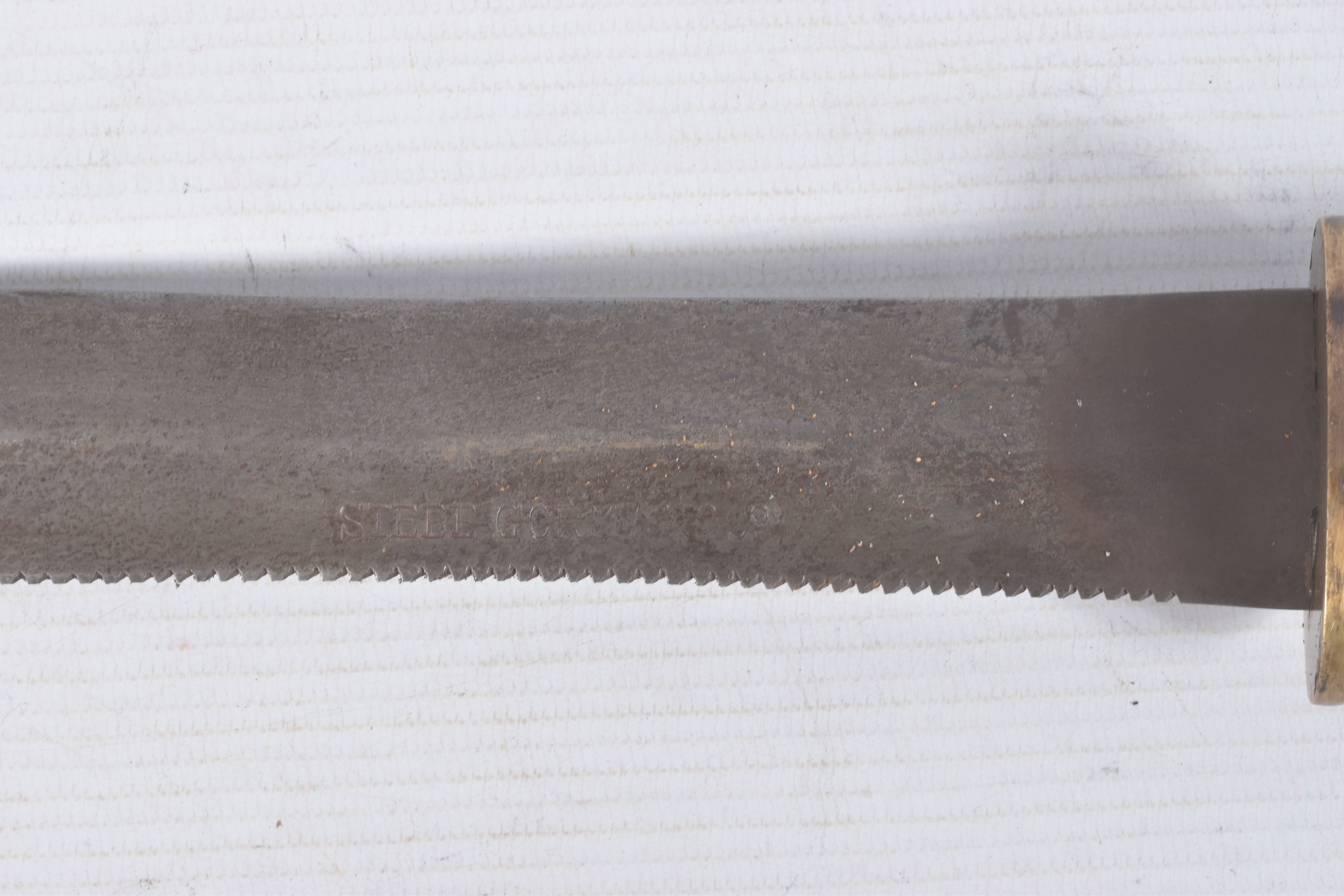 A SIEBE GORMAN DIVERS KNIFE, the blade is clearly marked Siebe Gorman and Co and features a double - Image 14 of 21