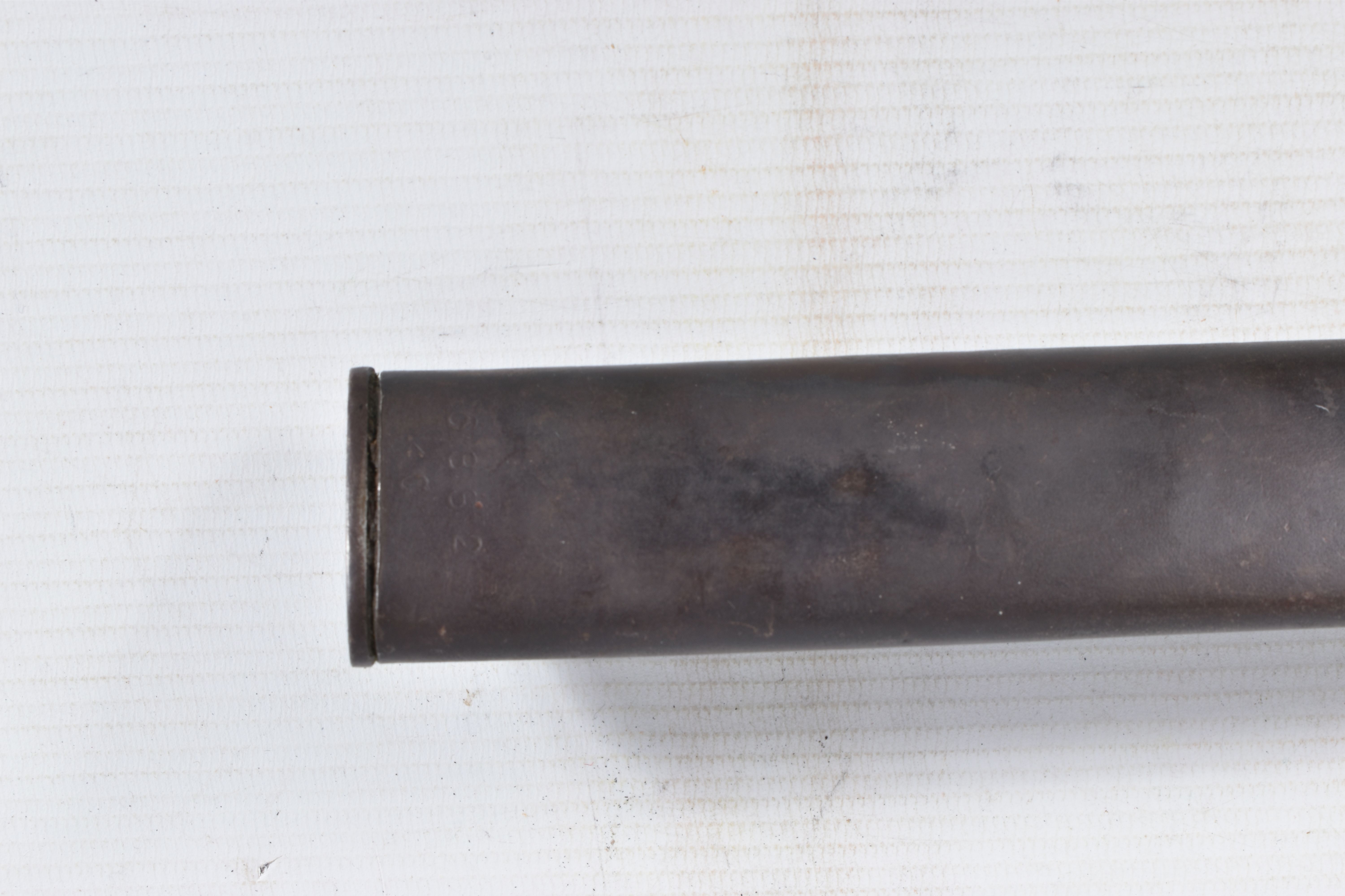 A SPANISH MAUSER BAYONET, this has a bolo blade and it has a faint Toledo stamp on it and the - Image 7 of 25