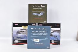 TWO BOXED SKY GUARDIANS EUROPE SEA VIXEN F(AW) MK 2, GLOSTER JAVELIN BOTH SCALE 1:72 AND 2 BOXED