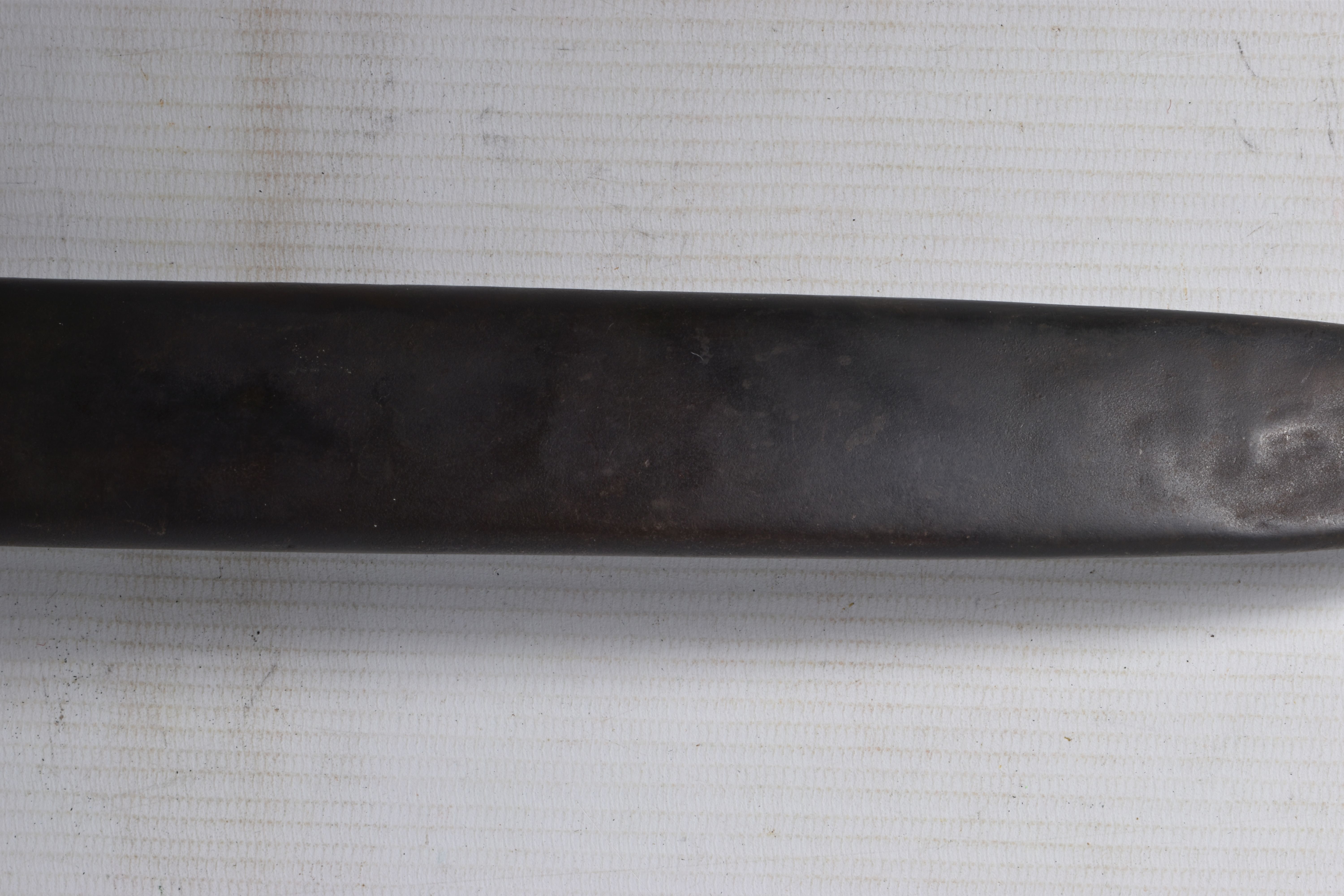 A SPANISH MAUSER BAYONET, this has a bolo blade and it has a faint Toledo stamp on it and the - Image 8 of 25