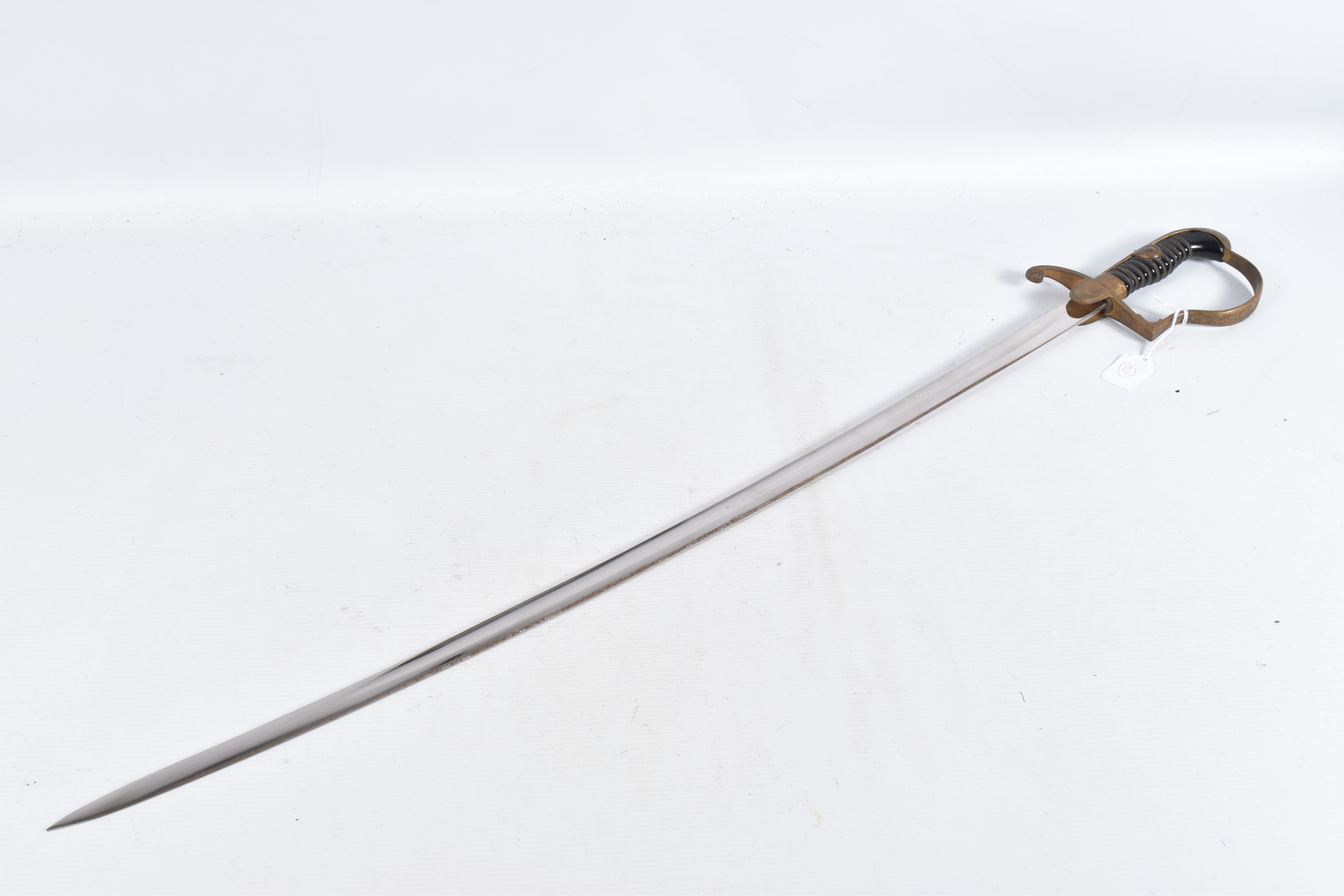 A GERMAN ARMY OFFICERS SWORD MADE BY WKC, the blade is un-etched, the knights head and WKC makers - Image 15 of 30