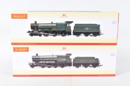 TWO BOXED HORNBY RAILWAYS OO GAUGE LOCOMOTIVE AND TENDERS OF G.W.R. ORIGIN, class 28XX No.2807, G.